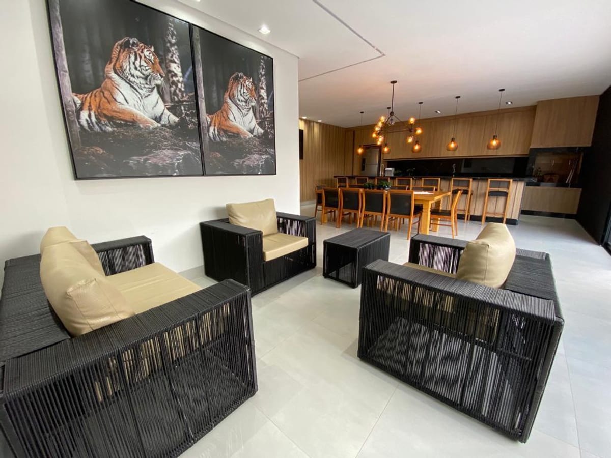 Residencial Mirante do Rio Paraná - Casa com 4 suítes - Porto Rico